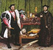 Hans holbein the younger Double Portrait of Jean de Dinteville and Georges de Selve Germany oil painting reproduction